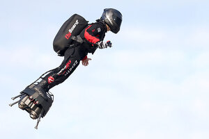 A 2025 flying hoverboard